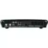 Projector rear panel with various connection ports.
