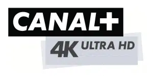 Logo CANAL+ w rozdzielczości 4K ULTRA HD.