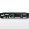 Digital video recorder rear panel with various connectors.