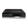 Black digital cable receiver box for TV