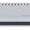 Cable TV set-top box on white background