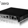 Vu+ Zero digital satellite receiver back panel view.