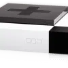 NES gaming console on white background.