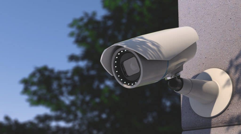 Installation and mounting of CCTV cameras on a private property in the UK