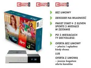 polska telewizja nc+ start+ hbo, usb pvr, super nowoŚĆ, 3 miesiące free